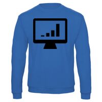 Sweat-shirt de qualité, 50% coton 50% polyster, de marque B&C Collection Vignette