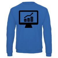 Sweat-shirt de qualité, 50% coton 50% polyster, de marque B&C Collection Vignette