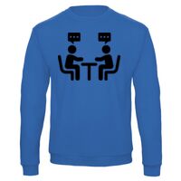 Sweat-shirt de qualité, 50% coton 50% polyster, de marque B&C Collection Vignette