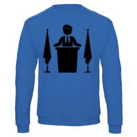 Sweat-shirt de qualité, 50% coton 50% polyster, de marque B&C Collection Vignette