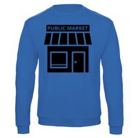 Sweat-shirt de qualité, 50% coton 50% polyster, de marque B&C Collection Vignette