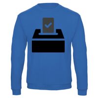 Sweat-shirt de qualité, 50% coton 50% polyster, de marque B&C Collection Vignette
