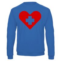 Sweat-shirt de qualité, 50% coton 50% polyster, de marque B&C Collection Vignette