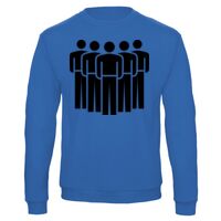 Sweat-shirt de qualité, 50% coton 50% polyster, de marque B&C Collection Vignette