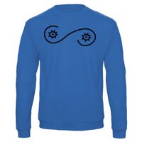 Sweat-shirt de qualité, 50% coton 50% polyster, de marque B&C Collection Vignette