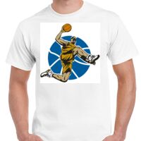 T-shirt Gildan Hammer adulte, manches courtes, 100% coton épais et doux, 203 g/m², tailles S au 5XL. Vignette