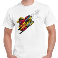 T-shirt Gildan Hammer adulte, manches courtes, 100% coton épais et doux, 203 g/m², tailles S au 5XL. Vignette