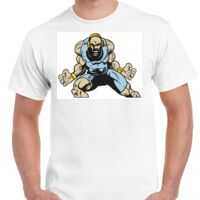 T-shirt Gildan Hammer adulte, manches courtes, 100% coton épais et doux, 203 g/m², tailles S au 5XL. Vignette