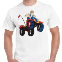 T-shirt Gildan Hammer adulte, manches courtes, 100% coton épais et doux, 203 g/m², tailles S au 5XL. Vignette