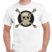 T-shirt Gildan Hammer adulte, manches courtes, 100% coton épais et doux, 203 g/m², tailles S au 5XL. Vignette