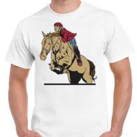 T-shirt Gildan Hammer adulte, manches courtes, 100% coton épais et doux, 203 g/m², tailles S au 5XL. Vignette