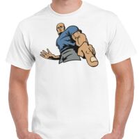 T-shirt Gildan Hammer adulte, manches courtes, 100% coton épais et doux, 203 g/m², tailles S au 5XL. Vignette