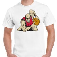 T-shirt Gildan Hammer adulte, manches courtes, 100% coton épais et doux, 203 g/m², tailles S au 5XL. Vignette