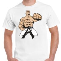 T-shirt Gildan Hammer adulte, manches courtes, 100% coton épais et doux, 203 g/m², tailles S au 5XL. Vignette