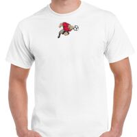T-shirt Gildan Hammer adulte, manches courtes, 100% coton épais et doux, 203 g/m², tailles S au 5XL. Vignette