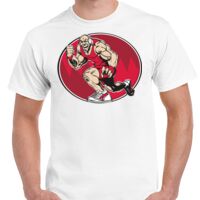 T-shirt Gildan Hammer adulte, manches courtes, 100% coton épais et doux, 203 g/m², tailles S au 5XL. Vignette