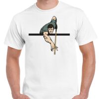 T-shirt Gildan Hammer adulte, manches courtes, 100% coton épais et doux, 203 g/m², tailles S au 5XL. Vignette