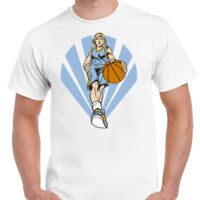 T-shirt Gildan Hammer adulte, manches courtes, 100% coton épais et doux, 203 g/m², tailles S au 5XL. Vignette