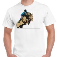 T-shirt Gildan Hammer adulte, manches courtes, 100% coton épais et doux, 203 g/m², tailles S au 5XL. Vignette