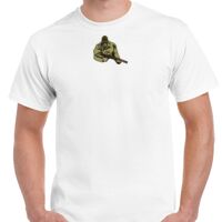 T-shirt Gildan Hammer adulte, manches courtes, 100% coton épais et doux, 203 g/m², tailles S au 5XL. Vignette