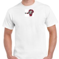 T-shirt Gildan Hammer adulte, manches courtes, 100% coton épais et doux, 203 g/m², tailles S au 5XL. Vignette