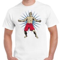 T-shirt Gildan Hammer adulte, manches courtes, 100% coton épais et doux, 203 g/m², tailles S au 5XL. Vignette