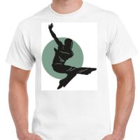 T-shirt Gildan Hammer adulte, manches courtes, 100% coton épais et doux, 203 g/m², tailles S au 5XL. Vignette