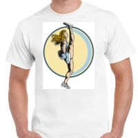 T-shirt Gildan Hammer adulte, manches courtes, 100% coton épais et doux, 203 g/m², tailles S au 5XL. Vignette