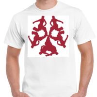 T-shirt Gildan Hammer adulte, manches courtes, 100% coton épais et doux, 203 g/m², tailles S au 5XL. Vignette