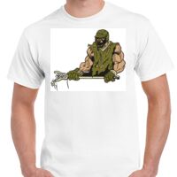 T-shirt Gildan Hammer adulte, manches courtes, 100% coton épais et doux, 203 g/m², tailles S au 5XL. Vignette