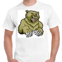 T-shirt Gildan Hammer adulte, manches courtes, 100% coton épais et doux, 203 g/m², tailles S au 5XL. Vignette