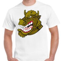 T-shirt Gildan Hammer adulte, manches courtes, 100% coton épais et doux, 203 g/m², tailles S au 5XL. Vignette