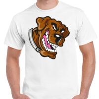 T-shirt Gildan Hammer adulte, manches courtes, 100% coton épais et doux, 203 g/m², tailles S au 5XL. Vignette