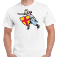 T-shirt Gildan Hammer adulte, manches courtes, 100% coton épais et doux, 203 g/m², tailles S au 5XL. Vignette