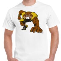 T-shirt Gildan Hammer adulte, manches courtes, 100% coton épais et doux, 203 g/m², tailles S au 5XL. Vignette