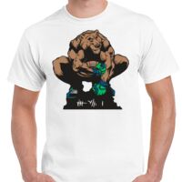 T-shirt Gildan Hammer adulte, manches courtes, 100% coton épais et doux, 203 g/m², tailles S au 5XL. Vignette