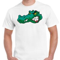 T-shirt Gildan Hammer adulte, manches courtes, 100% coton épais et doux, 203 g/m², tailles S au 5XL. Vignette