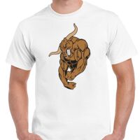 T-shirt Gildan Hammer adulte, manches courtes, 100% coton épais et doux, 203 g/m², tailles S au 5XL. Vignette