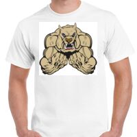 T-shirt Gildan Hammer adulte, manches courtes, 100% coton épais et doux, 203 g/m², tailles S au 5XL. Vignette