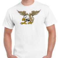 T-shirt Gildan Hammer adulte, manches courtes, 100% coton épais et doux, 203 g/m², tailles S au 5XL. Vignette