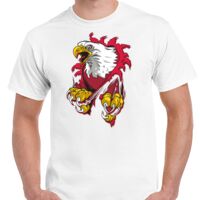 T-shirt Gildan Hammer adulte, manches courtes, 100% coton épais et doux, 203 g/m², tailles S au 5XL. Vignette