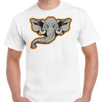 T-shirt Gildan Hammer adulte, manches courtes, 100% coton épais et doux, 203 g/m², tailles S au 5XL. Vignette