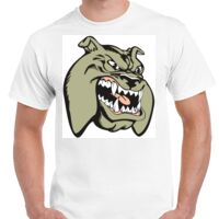 T-shirt Gildan Hammer adulte, manches courtes, 100% coton épais et doux, 203 g/m², tailles S au 5XL. Vignette