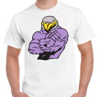 T-shirt Gildan Hammer adulte, manches courtes, 100% coton épais et doux, 203 g/m², tailles S au 5XL. Vignette