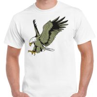 T-shirt Gildan Hammer adulte, manches courtes, 100% coton épais et doux, 203 g/m², tailles S au 5XL. Vignette