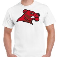 T-shirt Gildan Hammer adulte, manches courtes, 100% coton épais et doux, 203 g/m², tailles S au 5XL. Vignette