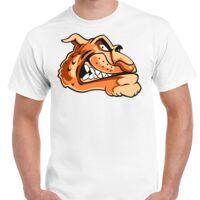 T-shirt Gildan Hammer adulte, manches courtes, 100% coton épais et doux, 203 g/m², tailles S au 5XL. Vignette