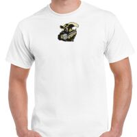 T-shirt Gildan Hammer adulte, manches courtes, 100% coton épais et doux, 203 g/m², tailles S au 5XL. Vignette