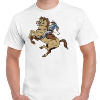 T-shirt Gildan Hammer adulte, manches courtes, 100% coton épais et doux, 203 g/m², tailles S au 5XL. Vignette