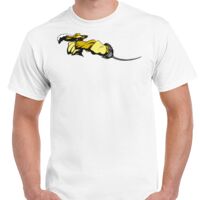 T-shirt Gildan Hammer adulte, manches courtes, 100% coton épais et doux, 203 g/m², tailles S au 5XL. Vignette